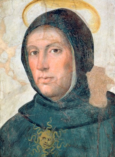 Santo Tomás de Aquino (1225-1274) de Fra Bartolommeo